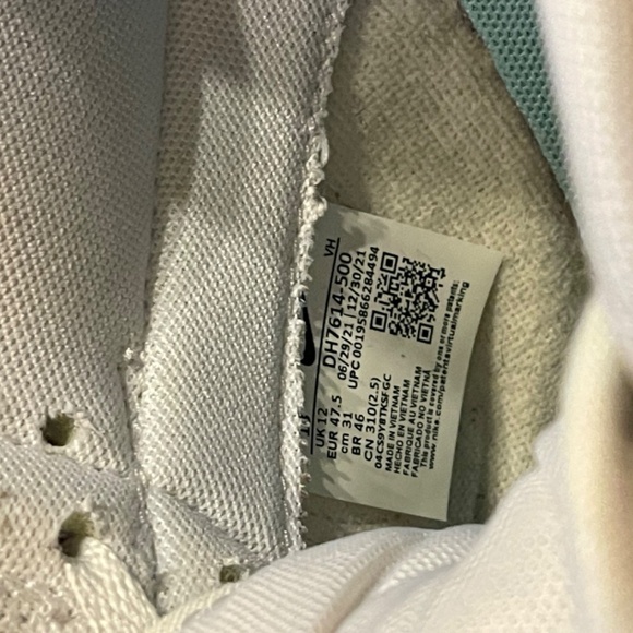 Nike Dunk Low SE Barber Shop Grey Gold Hair clip - Picture 11 of 12